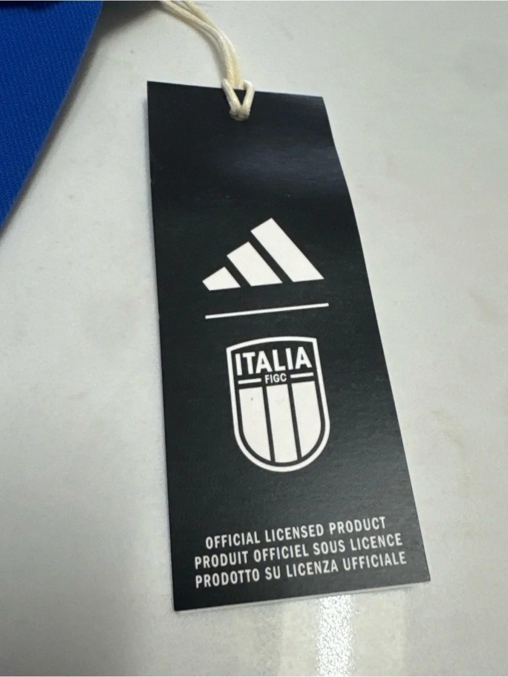 Adidas 2026 Team Italy Soccer Hat Cap OSFM Adjustable Blue